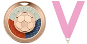 Hasty Award Freedom 3" Soccer Matte Medal