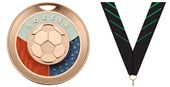 Hasty Award Freedom 3" Soccer Matte Medal