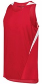 Holloway Adult /Youth PR Max Track Jersey SCARLET/WHITE Primary