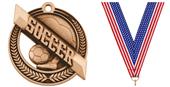 Hasty Award Wreath 2" Soccer Medal