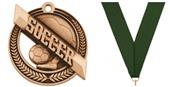 Hasty Award Wreath 2" Soccer Medal Hasty Award Wreath 2" Soccer Medal