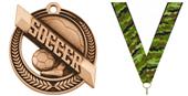 Hasty Award Wreath 2" Soccer Medal Hasty Award Wreath 2" Soccer Medal