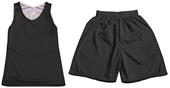 Women Girl Reversible Tank Top & Shorts KIT