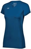High Five Ladies Girls Truhit Short Sleeve Volleyball Jersey NAVY Primary