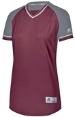 Russell Ladies Classic V-Neck Softball Jersey