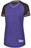 Russell Ladies Classic V-Neck Softball Jersey