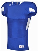 Russell Adult Waist Length Football Jersey S81XCM ROYAL/WHITE Primary