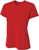 A4 Women's V-Neck Sprint Tee