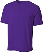 A4 Adult/Youth SureColor Short Sleeve Cationic Tee