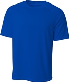 A4 Adult/Youth SureColor Short Sleeve Cationic Tee