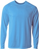 A4 Men Youth SureColor Long Sleeve Cationic Tee