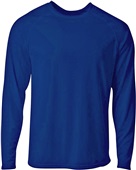 A4 Men Youth SureColor Long Sleeve Cationic Tee