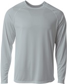 A4 Men Youth SureColor Long Sleeve Cationic Tee