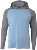 A4 Mens Topflight Hooded Tee A4 Mens Topflight Hooded Tee
