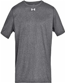 Under Armour Men Youth Short Sleeve Locker 2.0 Tee CARBON HEATHER Primary