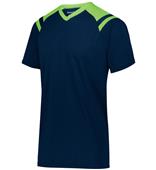 High Five Adult Youth Sheffield Soccer Jersey NAVY/LIME Primary