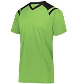 High Five Adult Youth Sheffield Soccer Jersey LIME/BLACK Primary