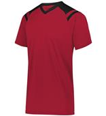 High Five Adult Youth Sheffield Soccer Jersey SCARLET/BLACK Primary