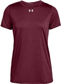 Under Armour Womens Girls Locker SS Tee 2.0 CARDINAL Primary