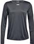Under Armour Womens Girls Locker LS Tee 2.0 BLACK Primary