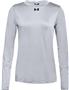 Under Armour Womens Girls Locker LS Tee 2.0 TRUE GRAY HEATHER Primary
