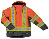 Work King Adult Fleece Lined Safety Jacket