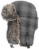 Tough Duck Adult Plaid Aviator Hat