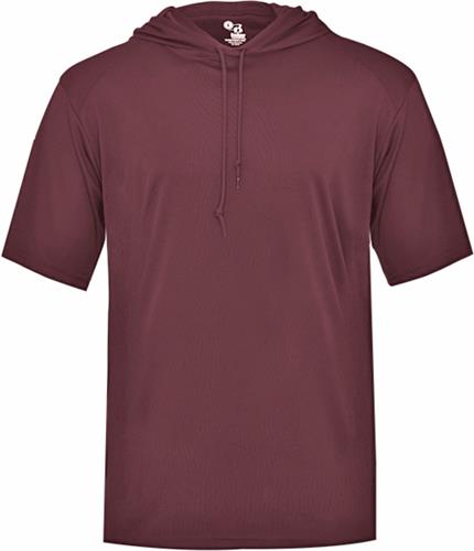 Badger Adult Youth Bcore Short Sleeve Hood Tee. Decorated in seven days or less.