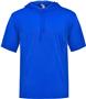 Badger Adult Youth Bcore Short Sleeve Hood Tee ROYAL Primary