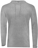 Badger Adult/Youth Tri-Blend Surplice Hood Tee OXFORD Primary