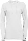 Badger Tri-Blend Surplice Women's Hoodie Tee