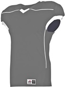 Alleson Adult/Youth Speed Game Football Jersey CHARCOAL/WHITE Primary