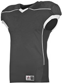 Alleson Adult/Youth Speed Game Football Jersey BLACK/WHITE Primary