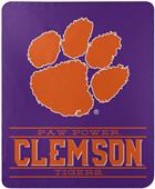 Northwest NCAA Clemson "Control" Fleece Throw Northwest NCAA Clemson "Control" Fleece Throw