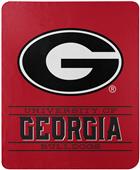 Northwest NCAA Georgia "Control" Fleece Throw Northwest NCAA Georgia "Control" Fleece Throw