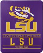 Northwest NCAA LSU "Control" Fleece Throw Northwest NCAA LSU "Control" Fleece Throw