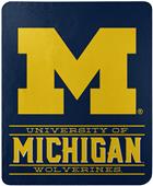 Northwest NCAA Michigan "Control" Fleece Throw Northwest NCAA Michigan "Control" Fleece Throw