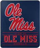Northwest NCAA Mississippi "Control" Fleece Throw Northwest NCAA Mississippi "Control" Fleece Throw