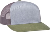 Pacific Headwear 787 6-Panel Trucker Snapback Cap