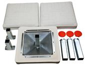 Pro Style Anchored Molded Baseball Base SET OF 3-BASES (15" X 15" X 3")