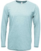Baw Mens/Youth Long Sleeve Soft-Tek Blend T-Shirt ARCTIC BLUE Primary