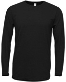 Baw Mens/Youth Long Sleeve Soft-Tek Blend T-Shirt