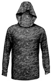 Baw Mens Mossy Oak Elements XT Long Sleeve Hood