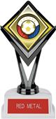 Hasty Awards 7" Yellow Excel Soccer Trophy Hasty Awards 7" Yellow Excel Soccer Trophy