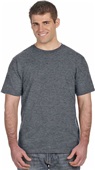 Gildan Anvil Adult Lightweight T-Shirt HEATHER DARK GREY Primary