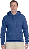 Jerzees Adult NuBlend Fleece Pullover Hoodie VINTAGE HEATHER BLUE Primary