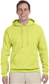 Jerzees Adult NuBlend Fleece Pullover Hoodie SAFETY GREEN Primary