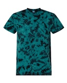 Colortone Tie-Dye Adult Crystal Wash T-Shirt CRYSTAL JADE Primary
