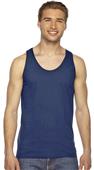 American Apparel Unisex Fine Jersey USA Made Tank NAVY Primary