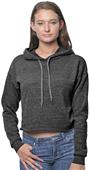 Women's eco Triblend Fleece Crop Hoodie